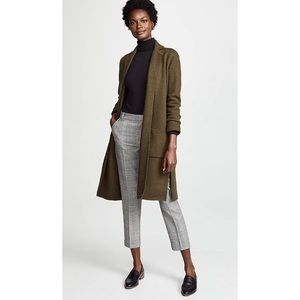 Madewell Camden Sweater Coat Cardigan Olive Heather Elm XS